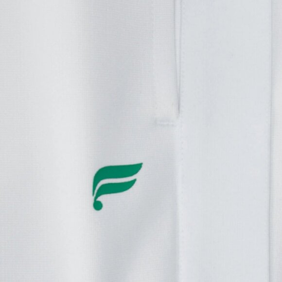 Fabletics Tapered Tricot Pant Classic White S/6 - Picture 3 of 4